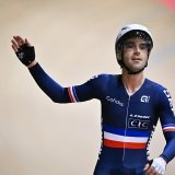 Benjamin Thomas aussi incisif sur la route que sur la piste. KEYSTONE/GIAN EHRENZELLER